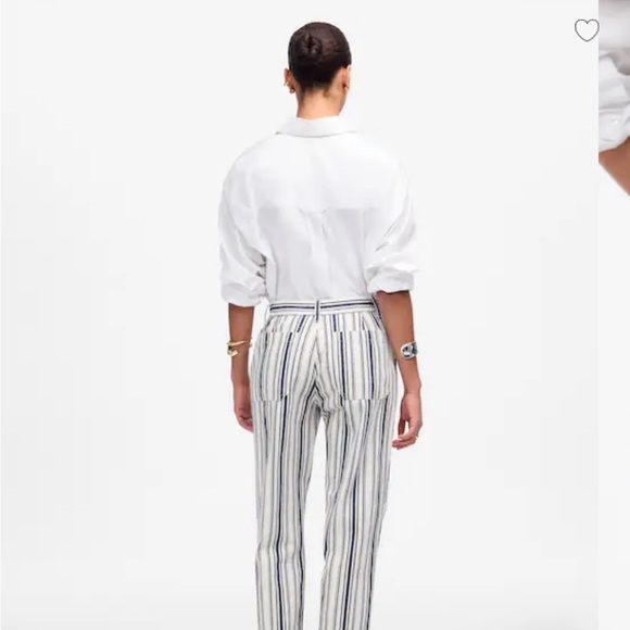 Madewell The Dean Easy Straight Pant, size 28 - Picture 4 of 12